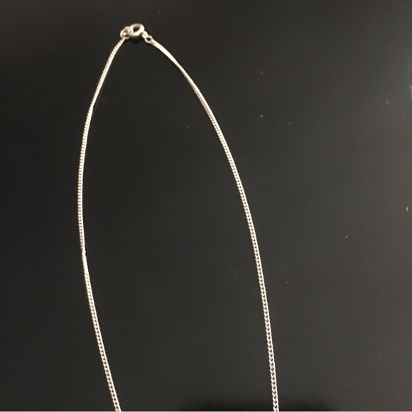 Silver Necklace With CZ’s - Picture 9 of 11